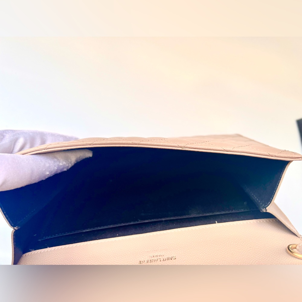 🔥Yves Saint Laurent Leather Clutch - Picture 2 of 16